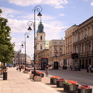 Krakowskie Przedmiescie, Warschau